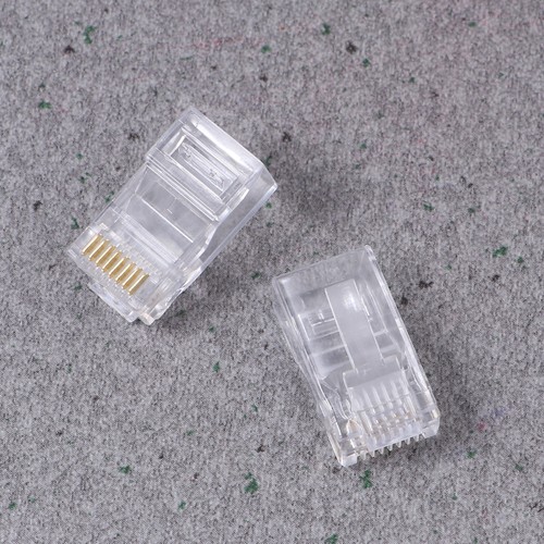 1000 Pcs 8-Core-Kristallkopf Netzwerkkabel Stecker Netzwerkkabelanschluss - 第 7/11 張圖片