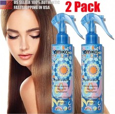 Amika Hydro Rush Intense Moisture Leave-In Conditioner, 6.7 oz 2 Pack 