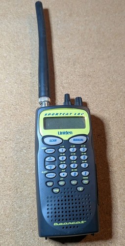 💥 Uniden Sportcat SC180 100-Channel Racing NASCAR Sports Scanner ...