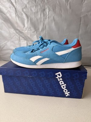 Reebok Royal Classic Jogger 2.0 Cyan/Rebel Red/White Lace Up Low Top DV6560 Men