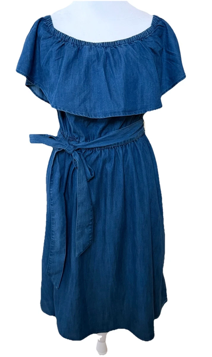 Lane Bryant Denim Solid Dresses for Women for sale | eBay