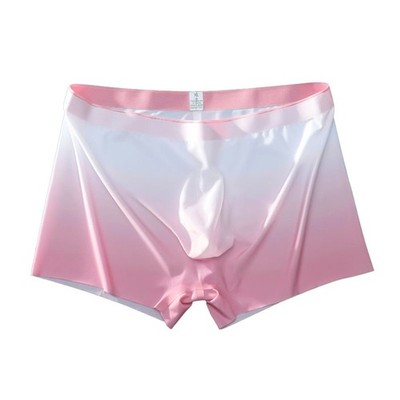Bequeme Eisseide transparente Unterwäsche Unterhose für Herren Alltagskleidung