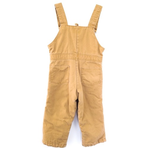 Polar King Bib Overalls Kids Small Insulated Twill Duck Workwear Cold Weather - Picture 2 of 4