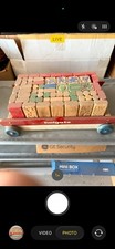 Vintage Holgate Wooden Wagon with Wooden Blocks