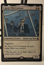 MTG Agent Phil Coulson Marvel Super Heroes #0004 Rare Regular
