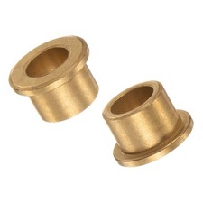 2X Flange Bearing Sleeve 14mm x 20mm x 16mm Bronze Self Lubricating Bushings