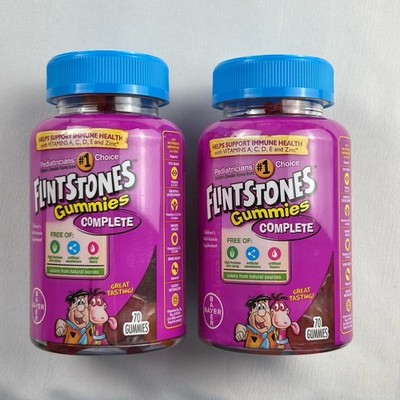 Flintstones Children's Complete Multivitamin Gummies - 70ct (pack of 2)