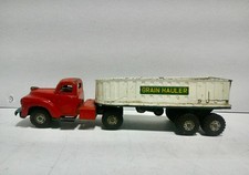 Vintage Japanese Grain Hauler friction drive truck. No box.