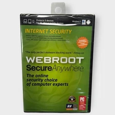 Webroot Secure Anywhere Internet Security Complete 2013 Sealed