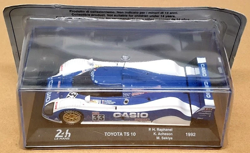 Altaya escala 1/43 MW1ALA0038 - Toyota TS 10 #33 24h Le Mans 1992 Foto 4 de 4