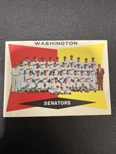 1960 Topps Baseball # 43 - 1st Ser. Checklist (EX)
