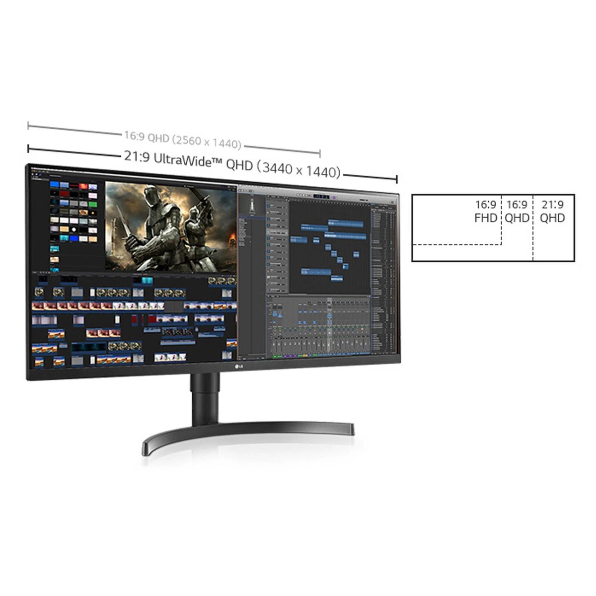 LG 34WN750 34″ Ultrawide IPS WQHD 3440×1440 HDR10 75Hz