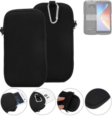 Neopren Schutz Hülle für Doogee S41 Max Case Holster Gürteltasche Travel bag 