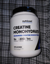 Nutricost Micronized Creatine Monohydrate Pow...