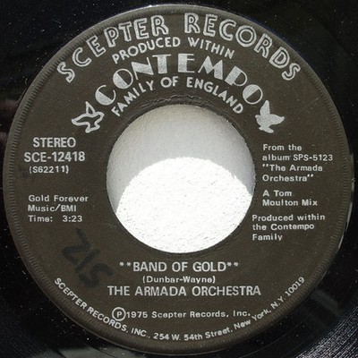 The Armada Orchestra - Band Of Gold / Same Old Song (7'', Single) (Near Mint (NM 