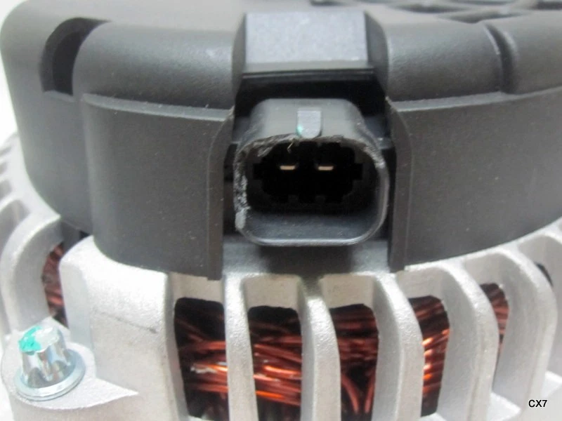 DAMAGED 2-Pin Alternator 8302 for 2005-2007 GMC Sierra 1500 - Image 2 of 4