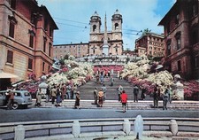 ITALY ROME PIAZZA DI SPAGNA ET TRINITA DEI MONTI