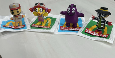 McDonalds Cactus Plant Flea Market Travis Scott Toys 2022 COMPLETE SET Of 4
