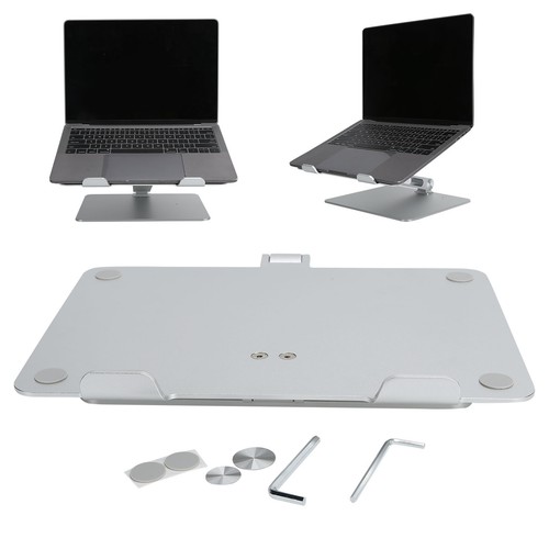 Adjustable Laptop Holder Desktop Heightening Cooling Rack Support Base NEW - Afbeelding 6 van 12