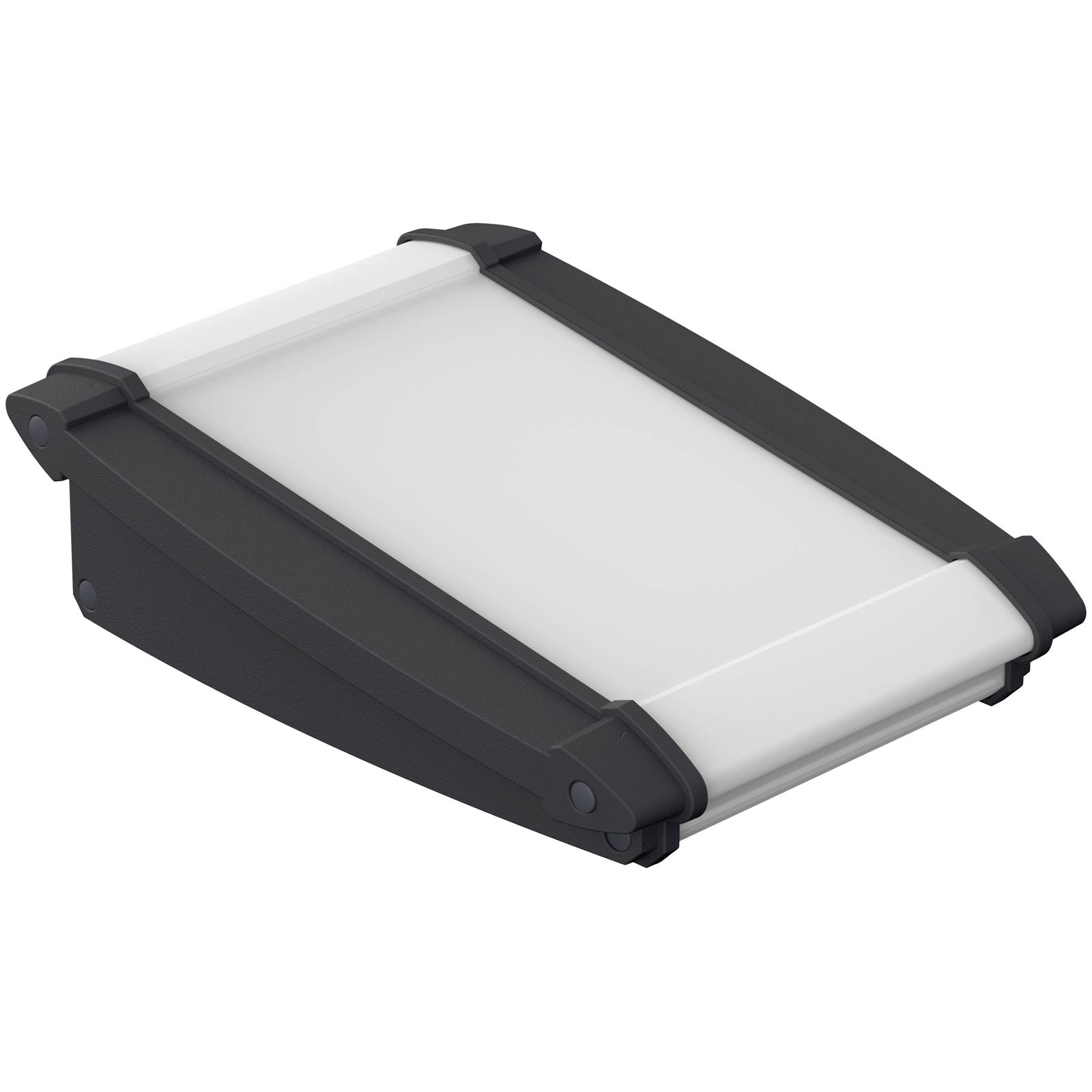 BOPLA Alu-Topline Casing Aluminium 100x181x53mm grey