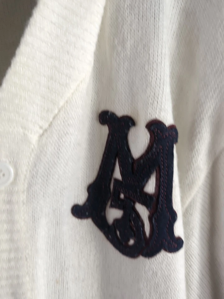 Vtg 1980s Mens M5 MECCA USA ALL STARS CHAMPS Cardigan Varsity Sweater 2XL - Image 3 of 4