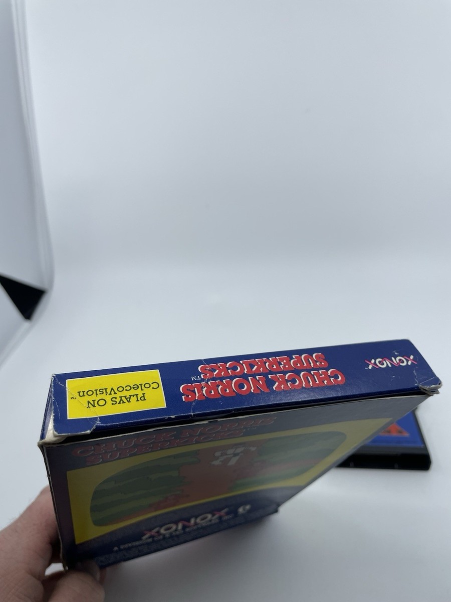 Chuck Norris Superkicks Coleco Colecovision 1983 W/ Box No Manual