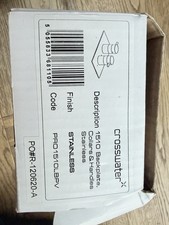 Crosswater PRO1510LBPV Backplate Collars and Handles (Finish-STAINLESS)