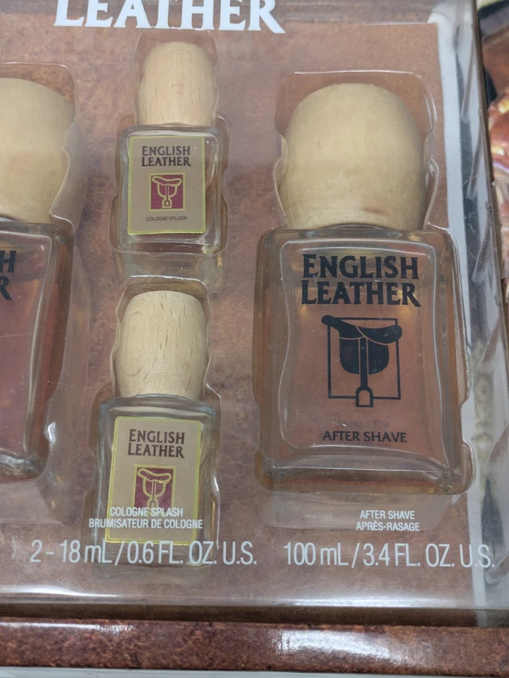 English Leather by Mem Oil Fragrance Gift Pack By Dana-New Vintage - Image 3 of 4