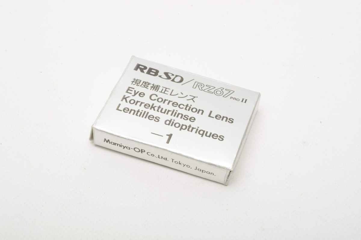Mamiya RZ67 -1 Diopter, Mint in box | eBay
