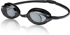 Speedo Unisex-Adult Swim Goggles Optical Vanquisher 2.0 -4.5, Smoke
