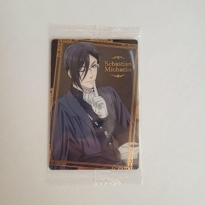 Black Butler Trading Card Sebastian Michaelis Wafers Series Rare