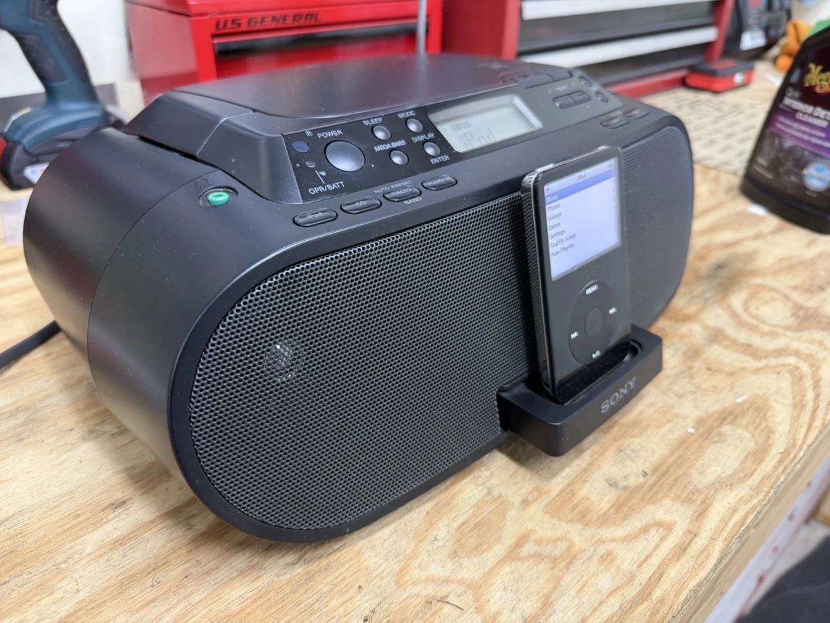 iPod Dock CD Player Indiana Portable Stereos & Boomboxes for sale