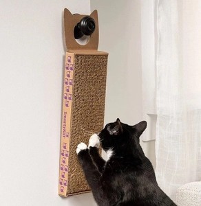 SmartyKat Scratch Up Hanging Door Cat Scratcher Catnip Cardboard Scratch Board