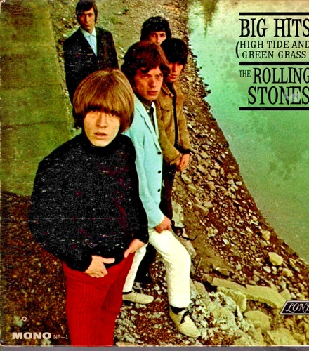 ROLLING STONES on LP  " HIGH TIDE & GREEN GRASS   " rock blues