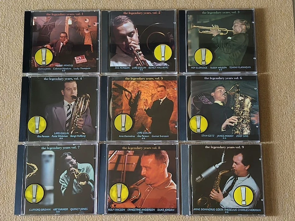 Jazz in Sweden : 1949−1961 CD 9CD Box Set Limited Edition Japan — 第 3/4 张图片