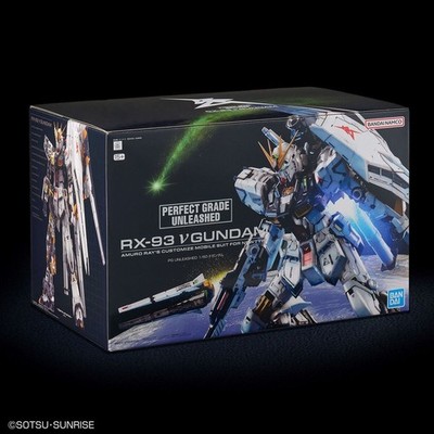 PG UNLEASHEDνガンダム1/60スケールRX-93LED PG Unleashed 1/60 RX-93 ν Gundam Model Kit Bandai Gunpla NEW Japan