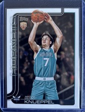 KON KNUEPPEL (RC) #204 CHARLOTTE HORNETS 2025-26 Topps MINT OR BETTER