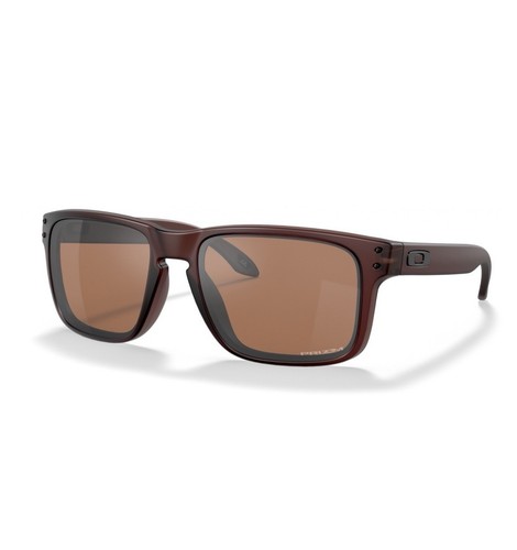 Oakley Holbrook Sonnenbrille braun Holzgestell