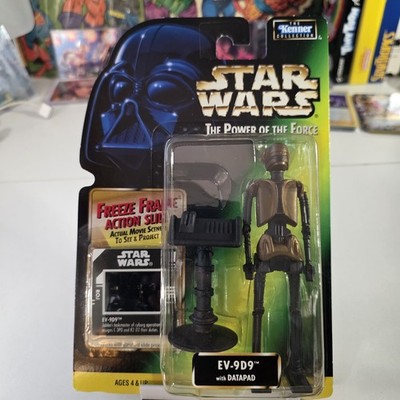 New Ev-9d9 1995 Kenner Figurine Starwars Toy With FRAME FROM MOVIE