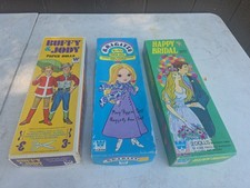 Vintage Whitman Happy Bridal, Buffy & Jody, Mary Poppins, Raggedy Ann Papierpuppen