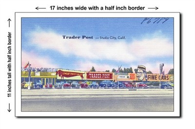 California 1940s - Trader Post -- Studio City, Calif. 1 - 11x17 Poster