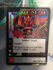 Warhammer  "Khorne Bezerkers"   UR  Foil   X1