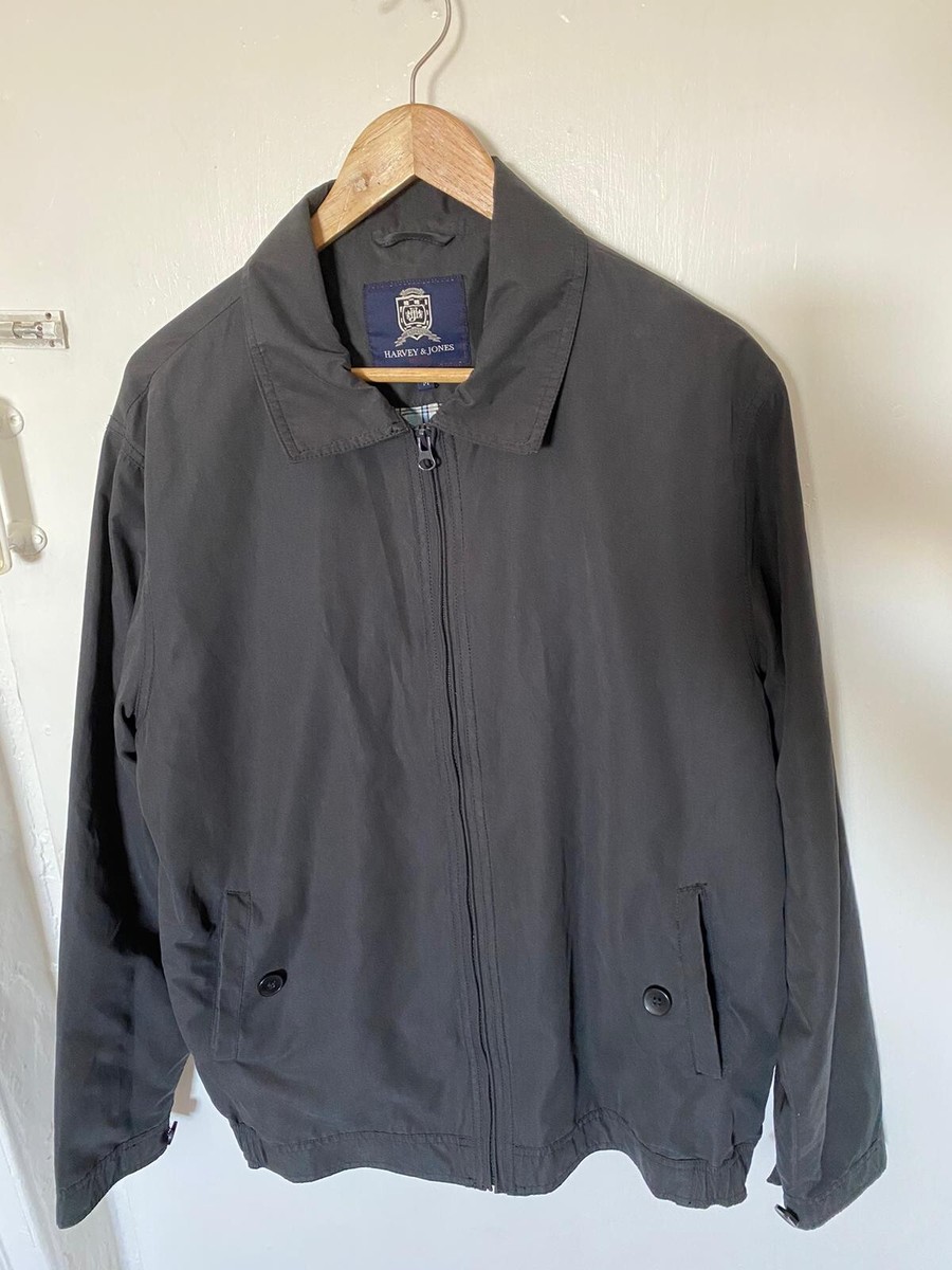 Harrington Jacket Harvey And Jones Mens Overcoat Vintage Harvey