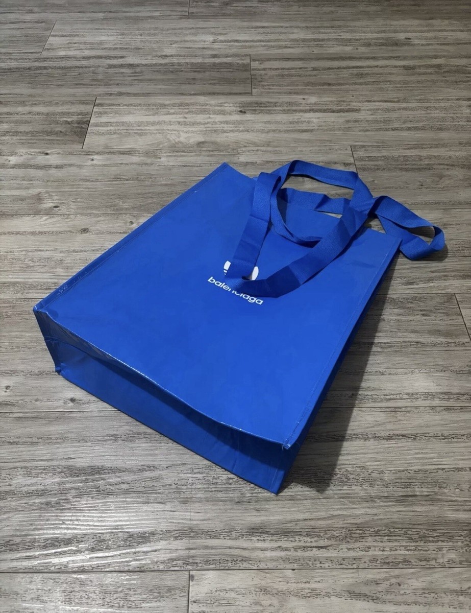 Balenciaga x Adidas Blue Tote Bag BRAND NEW DS | eBay UK