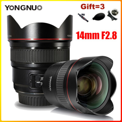 Yongnuo YN14mm MF/AF Lens for Canon EF 700D 80D Nikon F D7100