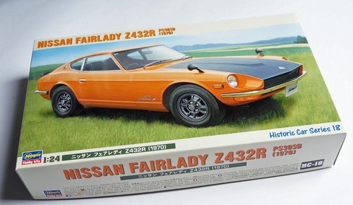 HASEGAWA 1/24 Nissan Fairlady Z432R 1970 HC-18 #21218 scale model kit - Picture 2 of 12