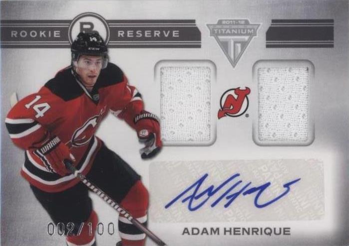 2011-12 Panini Titanium - Adam Henrique #3 - 1 of 1