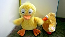 2 Chicken Dancers Animated 1 Dan Dee  1 Halmark  Tested  In Working Condition