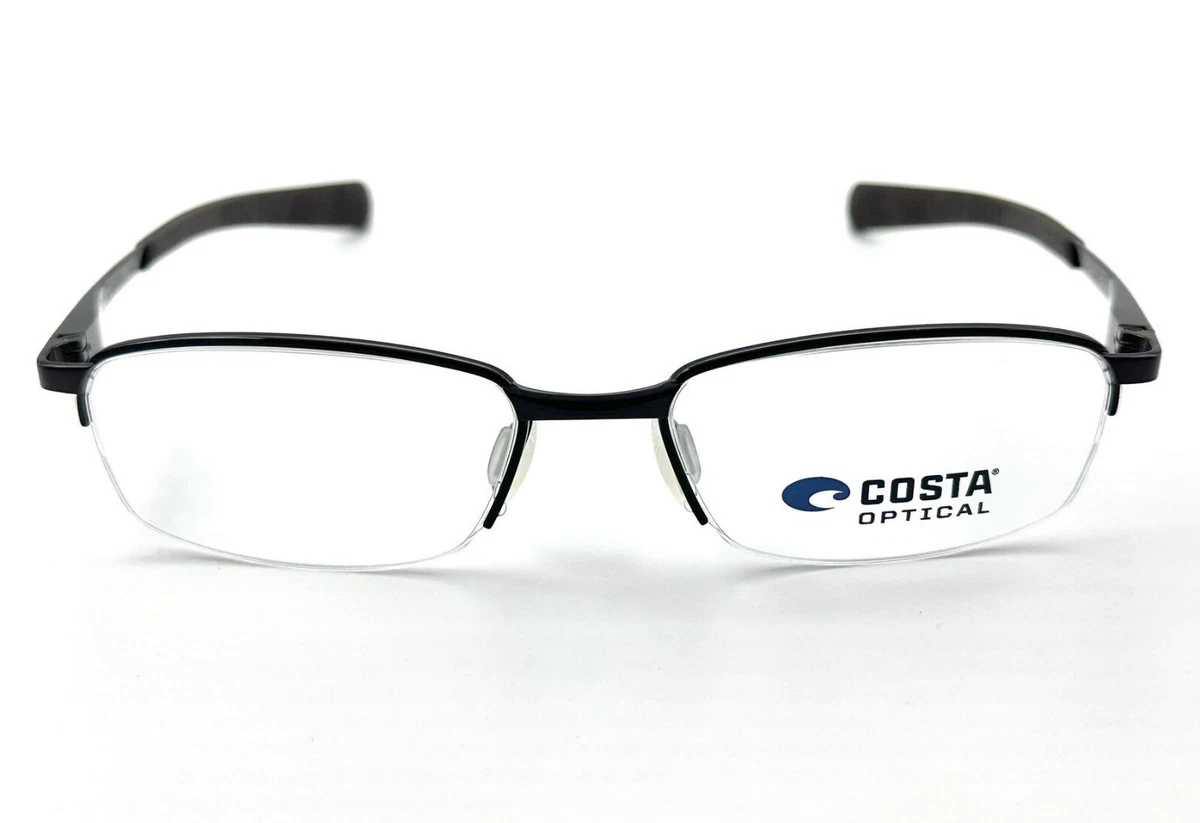 Costa Del Mar Bimini Road 120 Eyeglasses 129 Shiny Dark Brown 52mm
