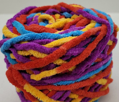 Wolle dicke strickwolle mehrfarbig strickgarn Multi Color Regenbogen 2 Knäuel - Bild 53 von 57